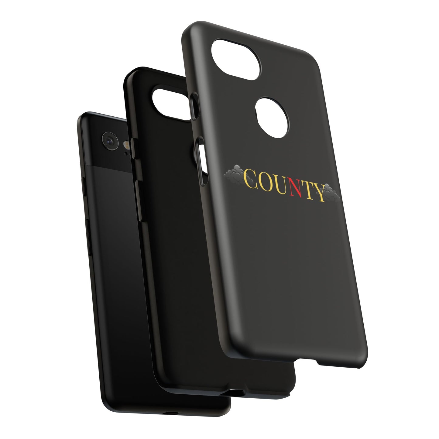 Stylish Phone Case - Tough Cases for County Lovers, Unique Gift for County Fans, Customizable Phone Accessories, Trendy Black Case, [...]