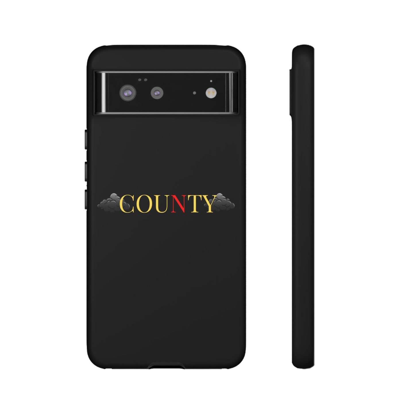 Stylish Phone Case - Tough Cases for County Lovers, Unique Gift for County Fans, Customizable Phone Accessories, Trendy Black Case, [...]
