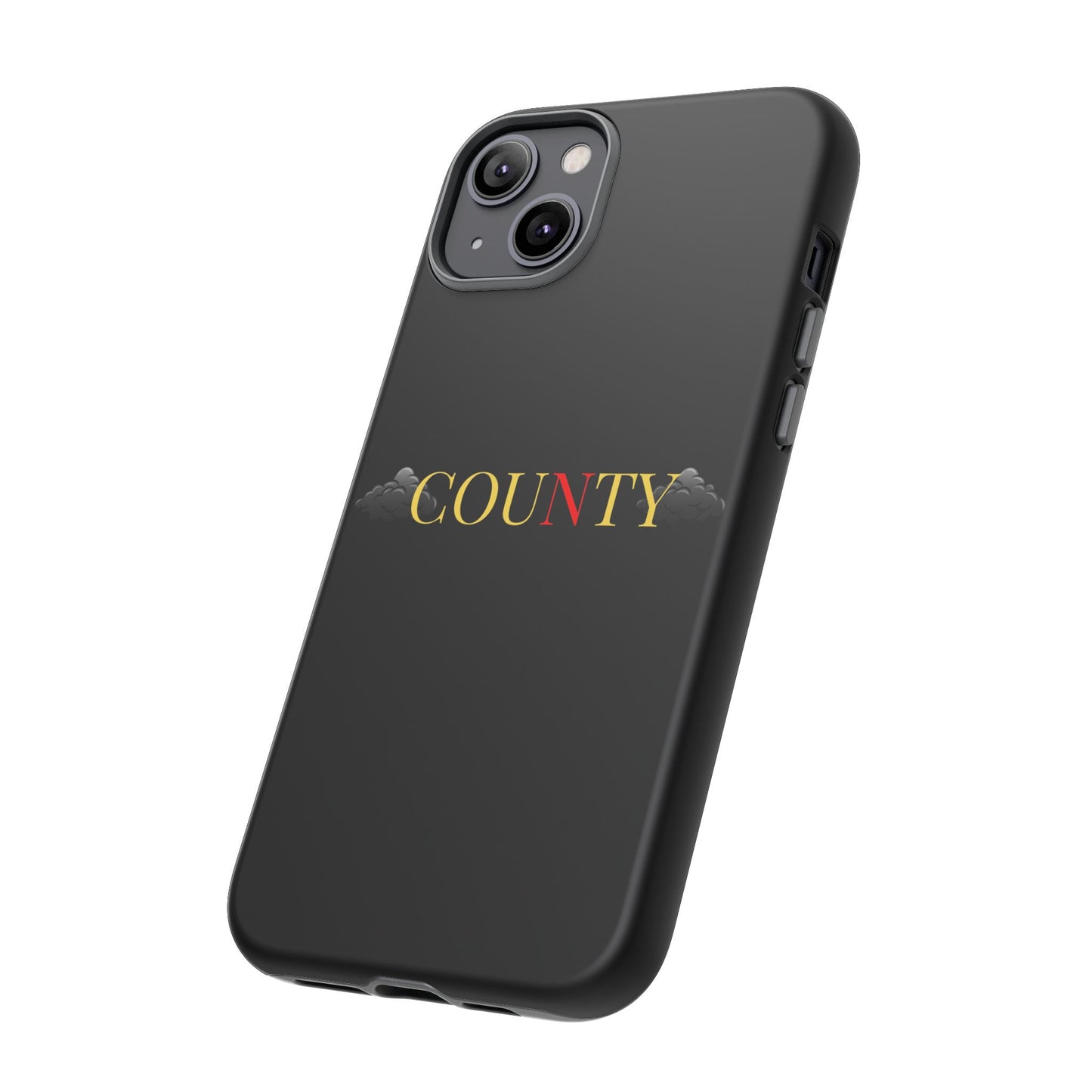Stylish Phone Case - Tough Cases for County Lovers, Unique Gift for County Fans, Customizable Phone Accessories, Trendy Black Case, [...]