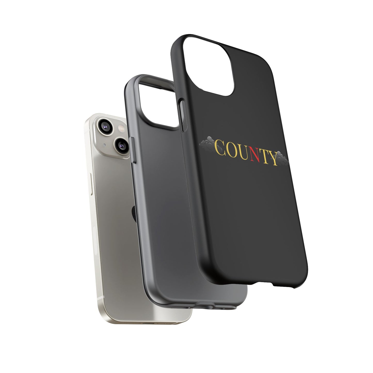 Stylish Phone Case - Tough Cases for County Lovers, Unique Gift for County Fans, Customizable Phone Accessories, Trendy Black Case, [...]