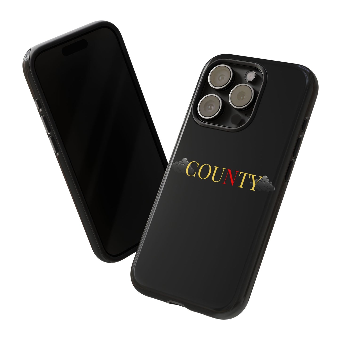Stylish Phone Case - Tough Cases for County Lovers, Unique Gift for County Fans, Customizable Phone Accessories, Trendy Black Case, [...]