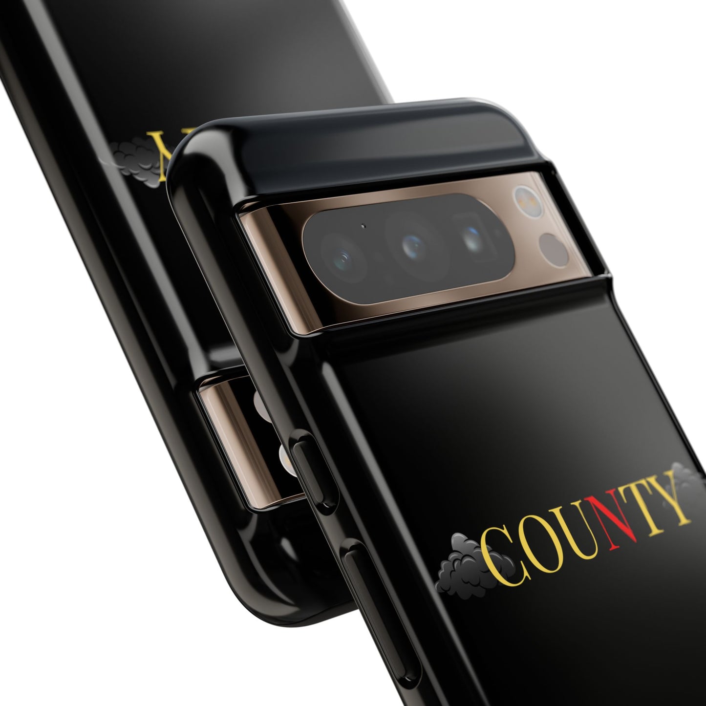 Stylish Phone Case - Tough Cases for County Lovers, Unique Gift for County Fans, Customizable Phone Accessories, Trendy Black Case, [...]