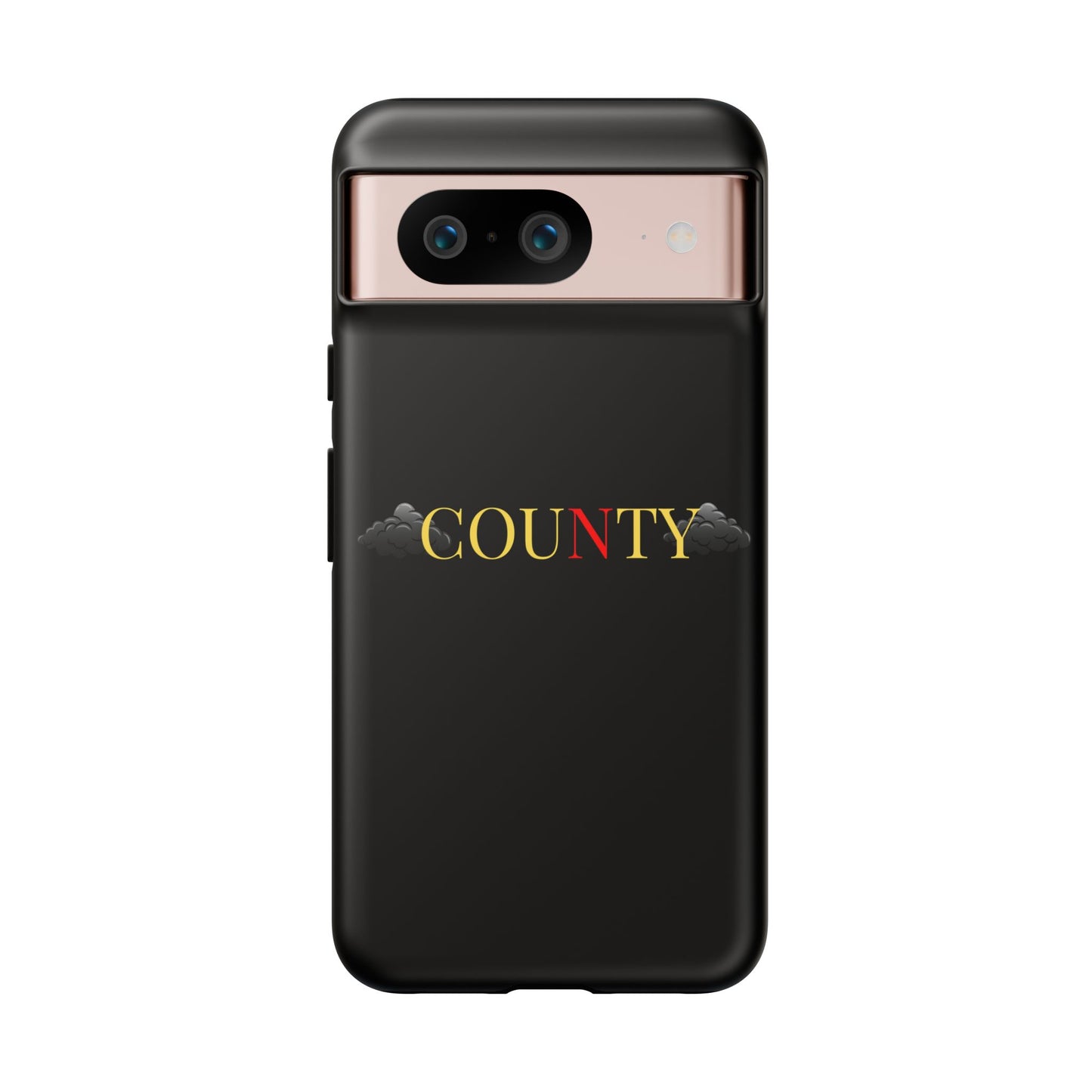 Stylish Phone Case - Tough Cases for County Lovers, Unique Gift for County Fans, Customizable Phone Accessories, Trendy Black Case, [...]
