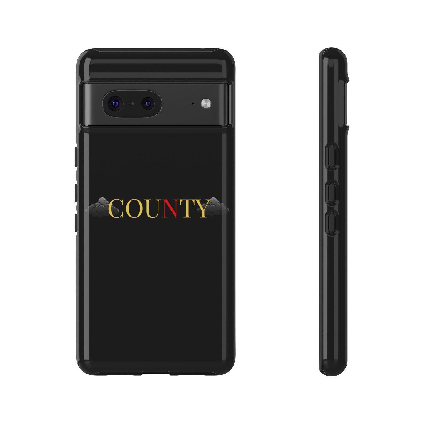 Stylish Phone Case - Tough Cases for County Lovers, Unique Gift for County Fans, Customizable Phone Accessories, Trendy Black Case, [...]
