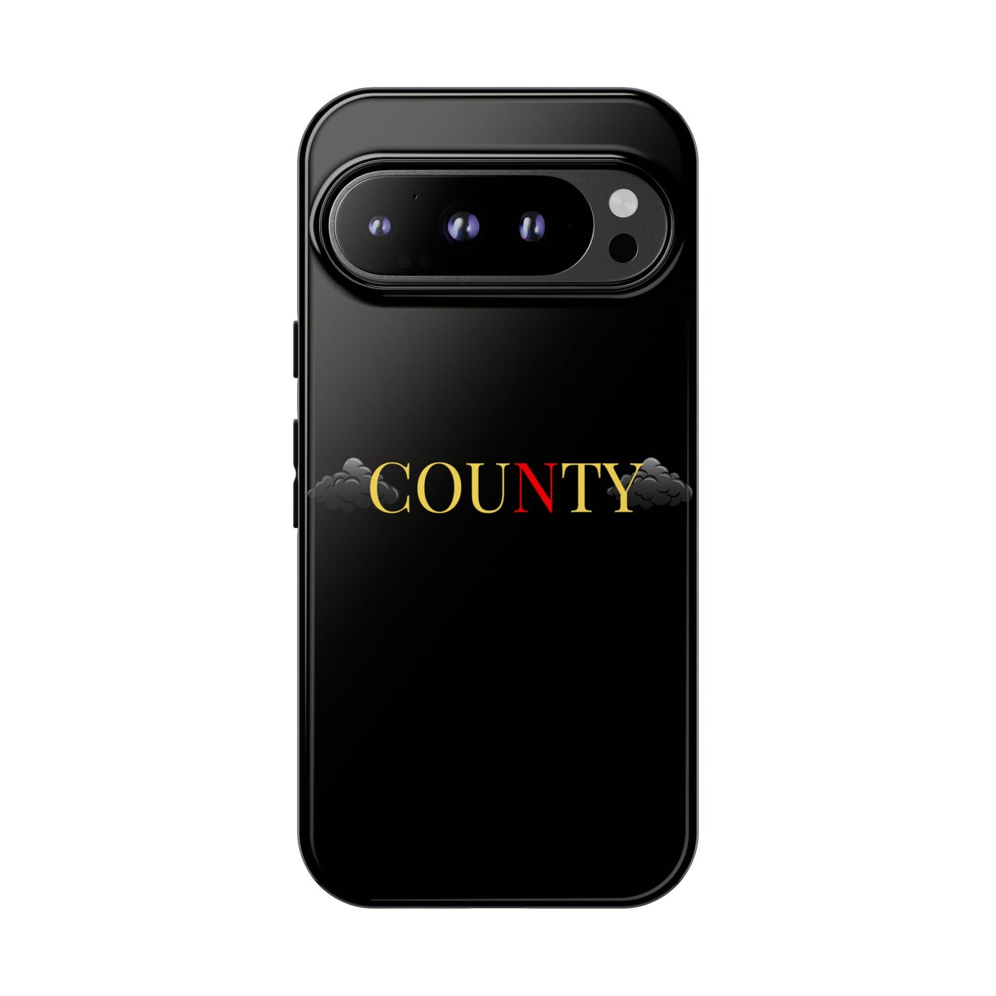 Stylish Phone Case - Tough Cases for County Lovers, Unique Gift for County Fans, Customizable Phone Accessories, Trendy Black Case, [...]