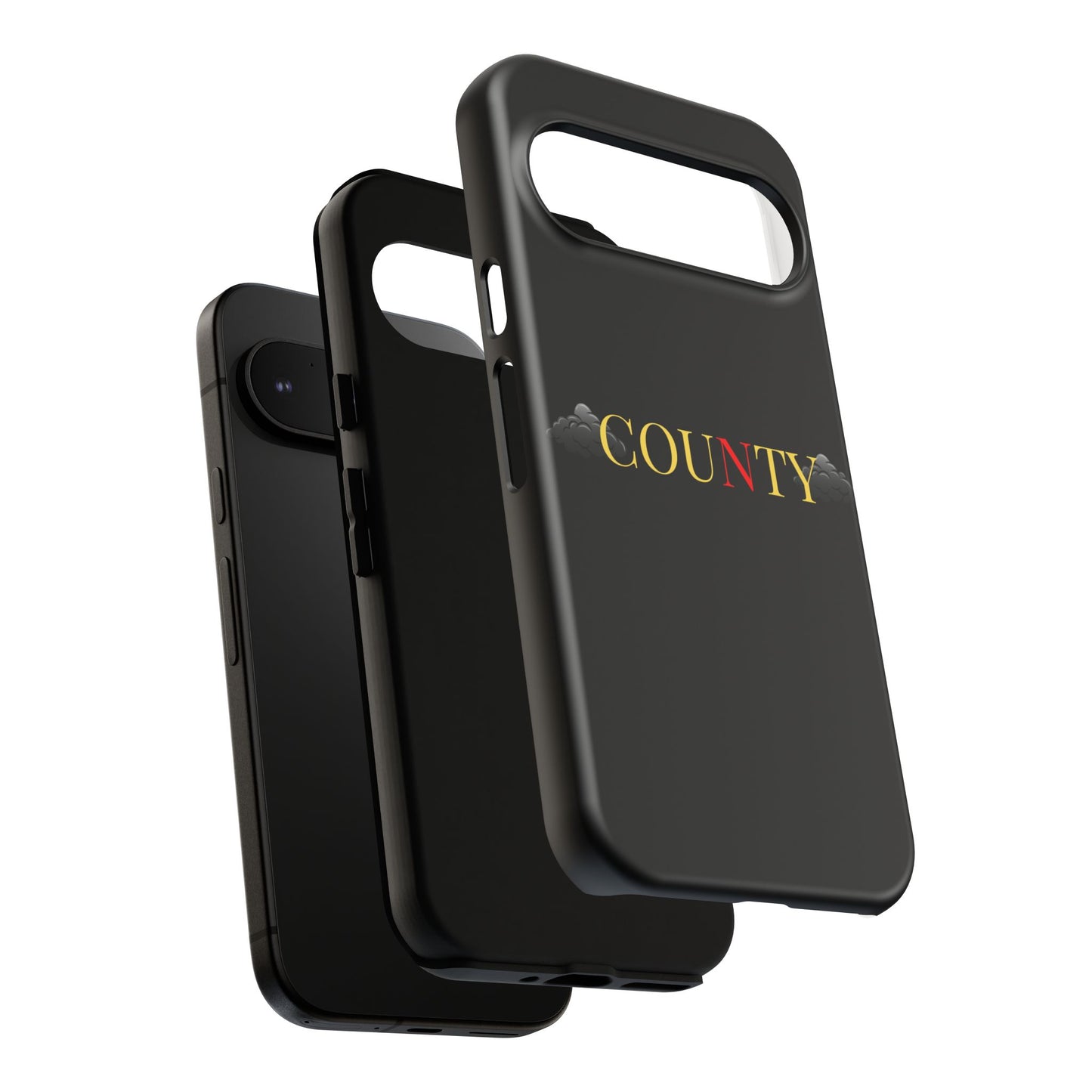 Stylish Phone Case - Tough Cases for County Lovers, Unique Gift for County Fans, Customizable Phone Accessories, Trendy Black Case, [...]