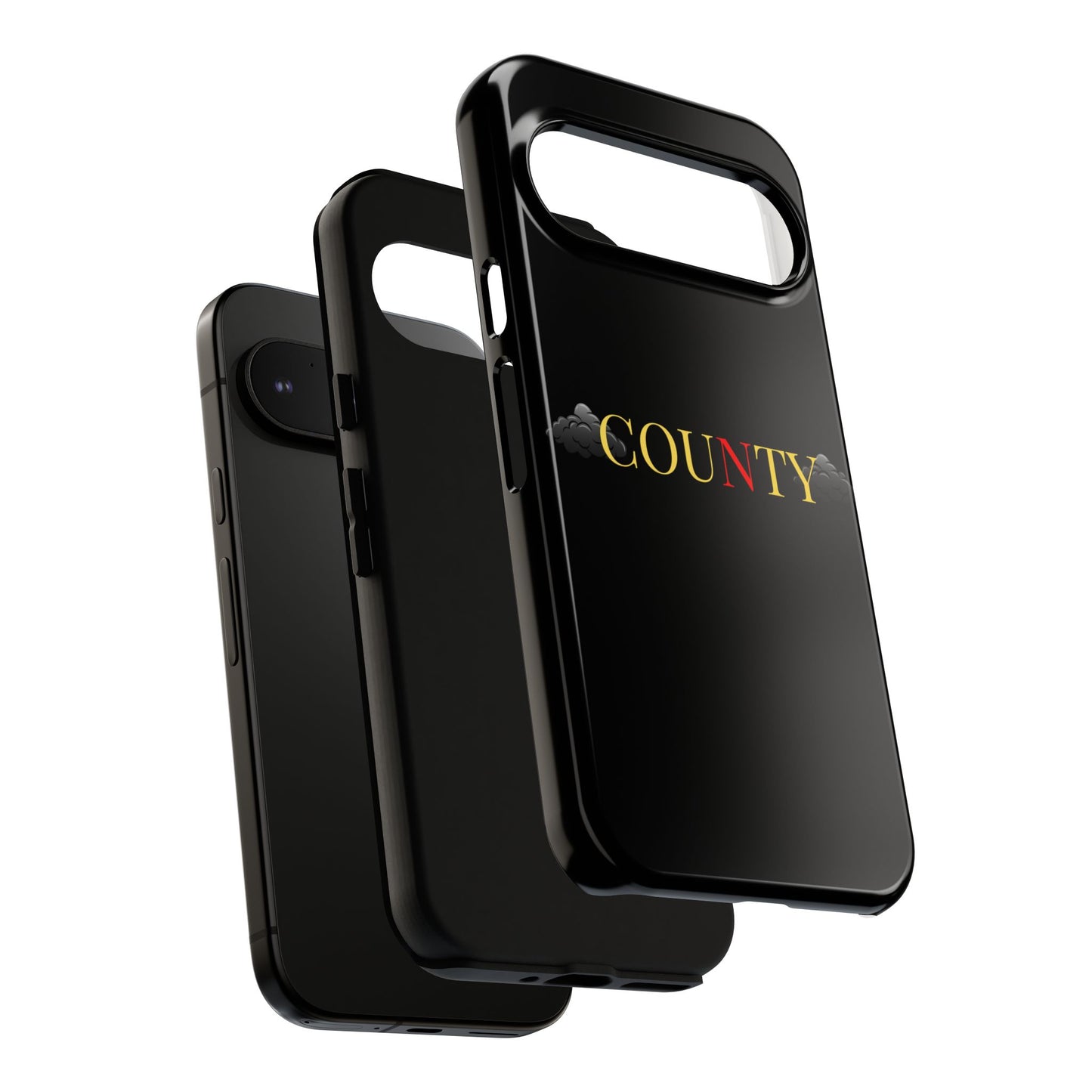 Stylish Phone Case - Tough Cases for County Lovers, Unique Gift for County Fans, Customizable Phone Accessories, Trendy Black Case, [...]