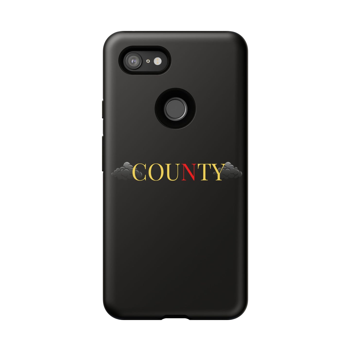 Stylish Phone Case - Tough Cases for County Lovers, Unique Gift for County Fans, Customizable Phone Accessories, Trendy Black Case, [...]