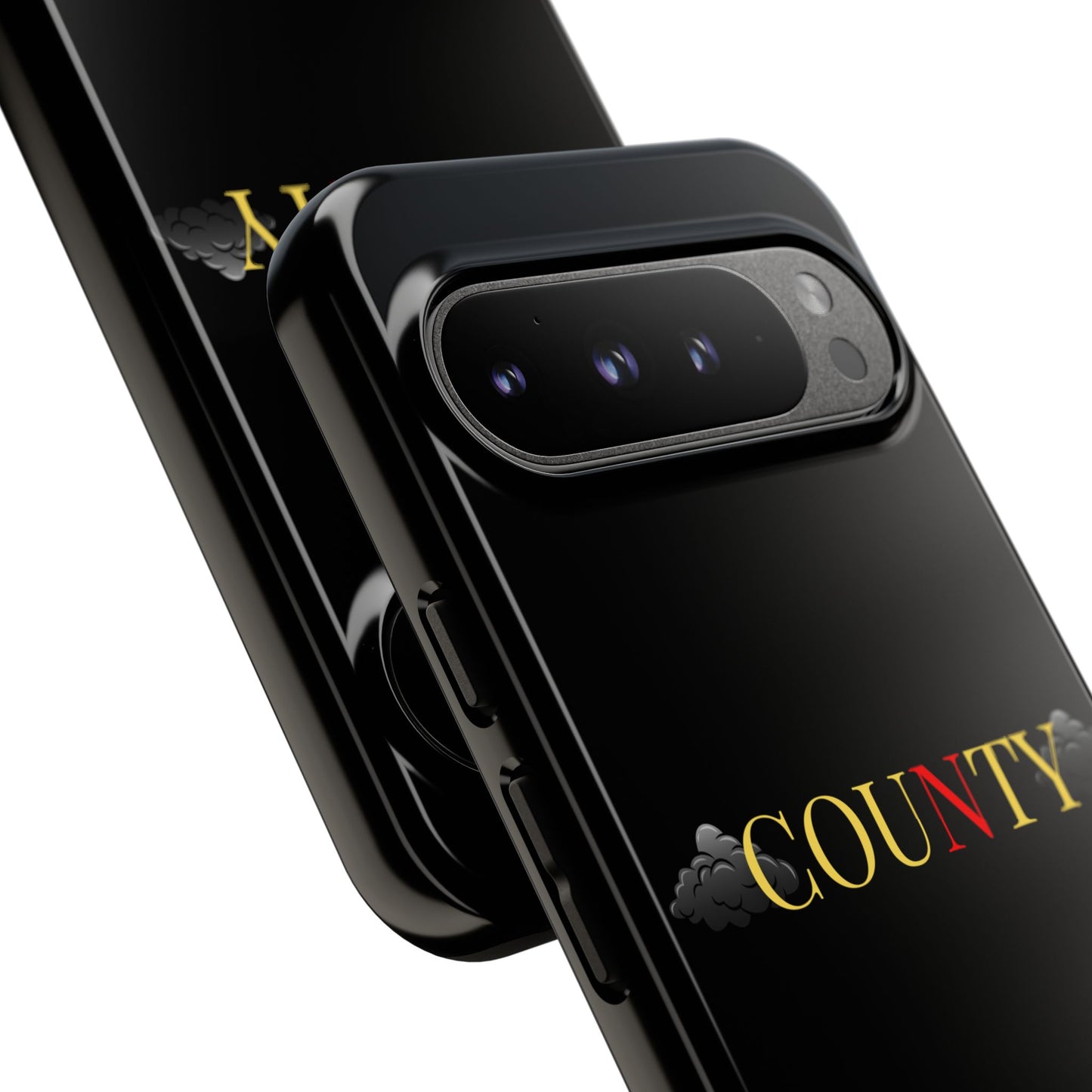 Stylish Phone Case - Tough Cases for County Lovers, Unique Gift for County Fans, Customizable Phone Accessories, Trendy Black Case, [...]
