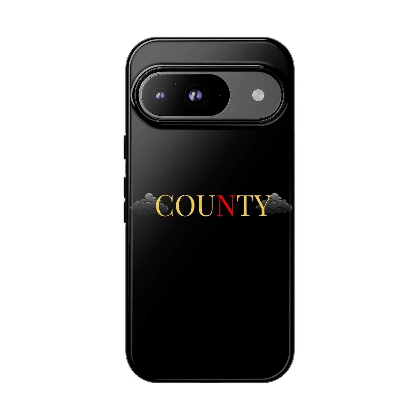 Stylish Phone Case - Tough Cases for County Lovers, Unique Gift for County Fans, Customizable Phone Accessories, Trendy Black Case, [...]