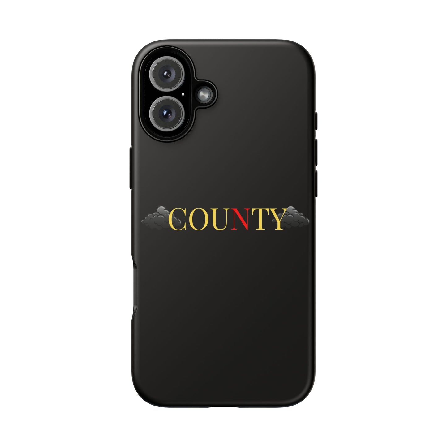 Stylish Phone Case - Tough Cases for County Lovers, Unique Gift for County Fans, Customizable Phone Accessories, Trendy Black Case, [...]