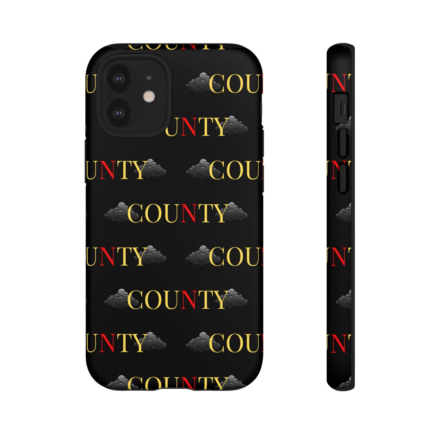 Tough Cases Phone Case, Trendy Smartphone Cover, Customizable Gift, Unique County Design, Stylish Tech Accessory