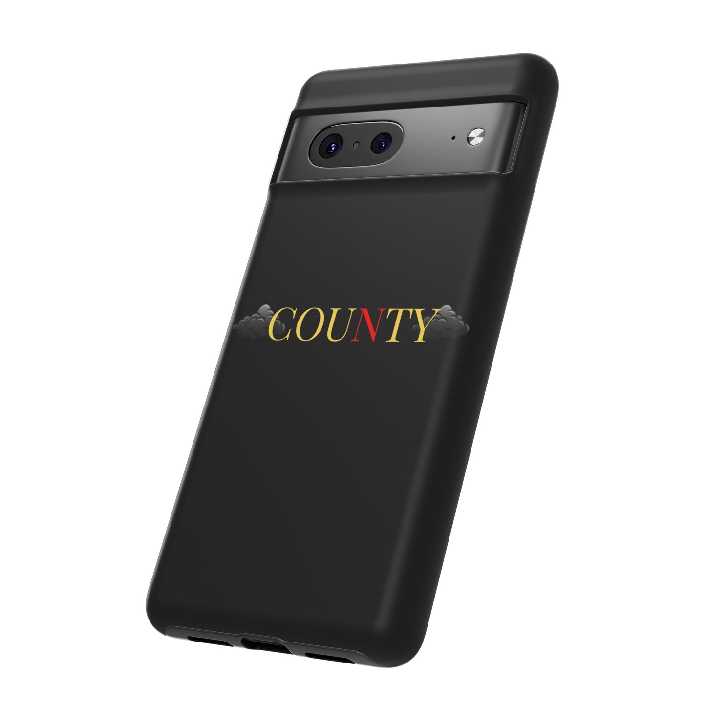 Stylish Phone Case - Tough Cases for County Lovers, Unique Gift for County Fans, Customizable Phone Accessories, Trendy Black Case, [...]