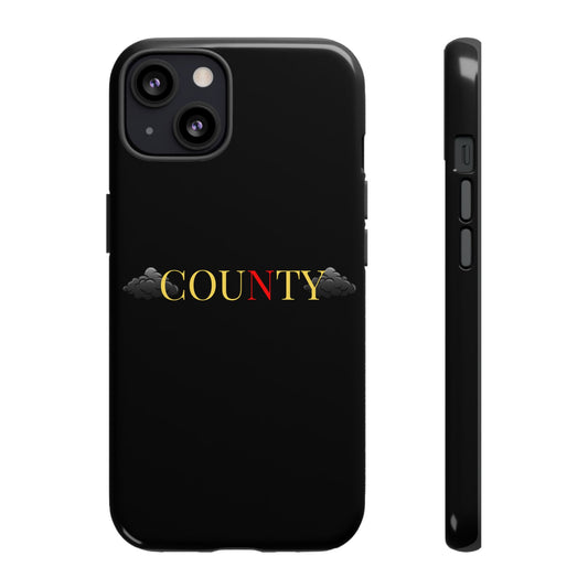 Stylish Phone Case - Tough Cases for County Lovers, Unique Gift for County Fans, Customizable Phone Accessories, Trendy Black Case, [...]