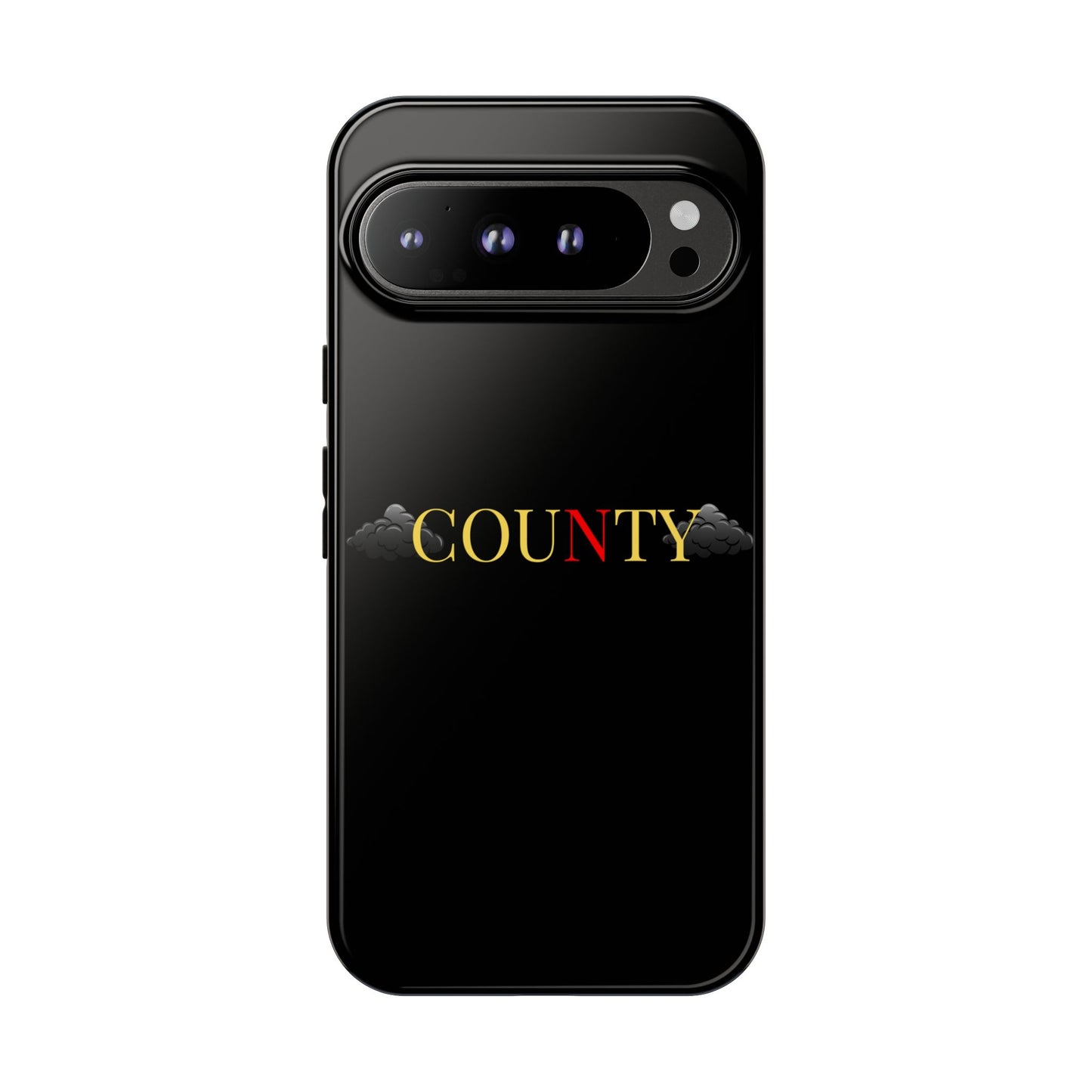 Stylish Phone Case - Tough Cases for County Lovers, Unique Gift for County Fans, Customizable Phone Accessories, Trendy Black Case, [...]