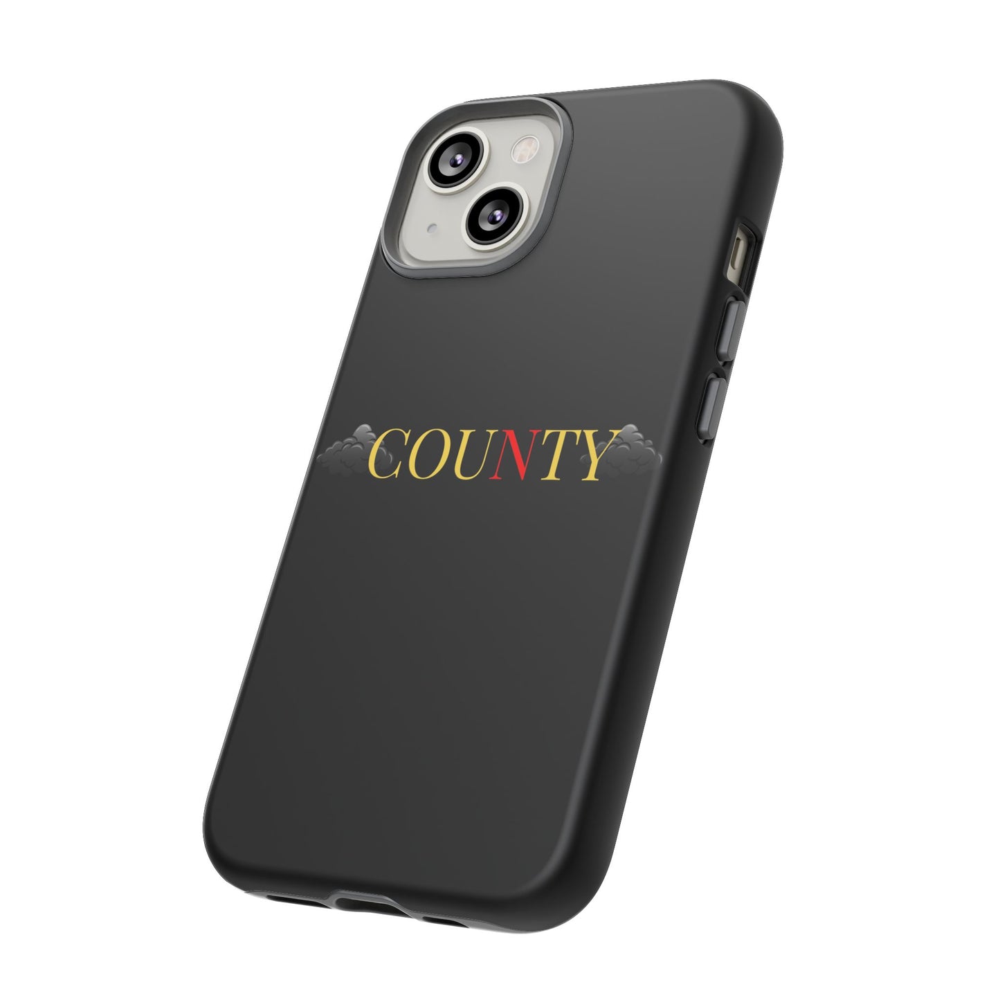 Stylish Phone Case - Tough Cases for County Lovers, Unique Gift for County Fans, Customizable Phone Accessories, Trendy Black Case, [...]