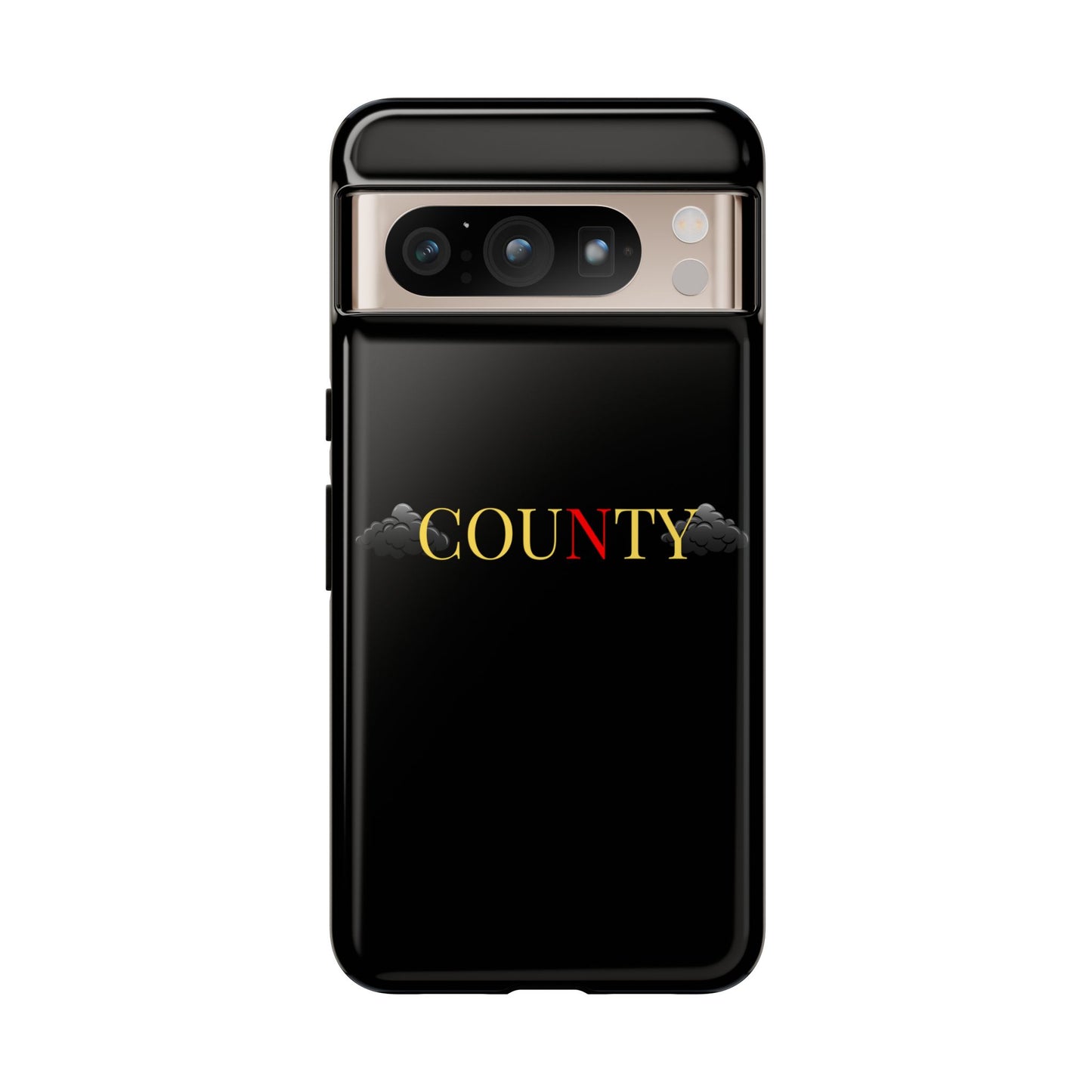 Stylish Phone Case - Tough Cases for County Lovers, Unique Gift for County Fans, Customizable Phone Accessories, Trendy Black Case, [...]