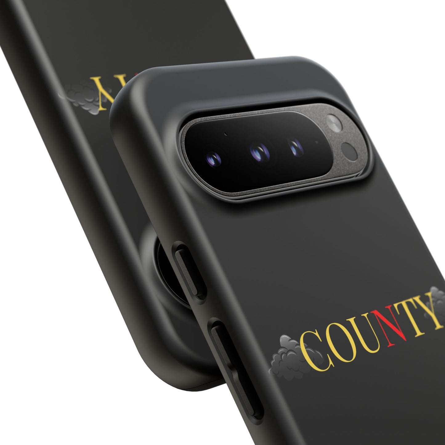 Stylish Phone Case - Tough Cases for County Lovers, Unique Gift for County Fans, Customizable Phone Accessories, Trendy Black Case, [...]