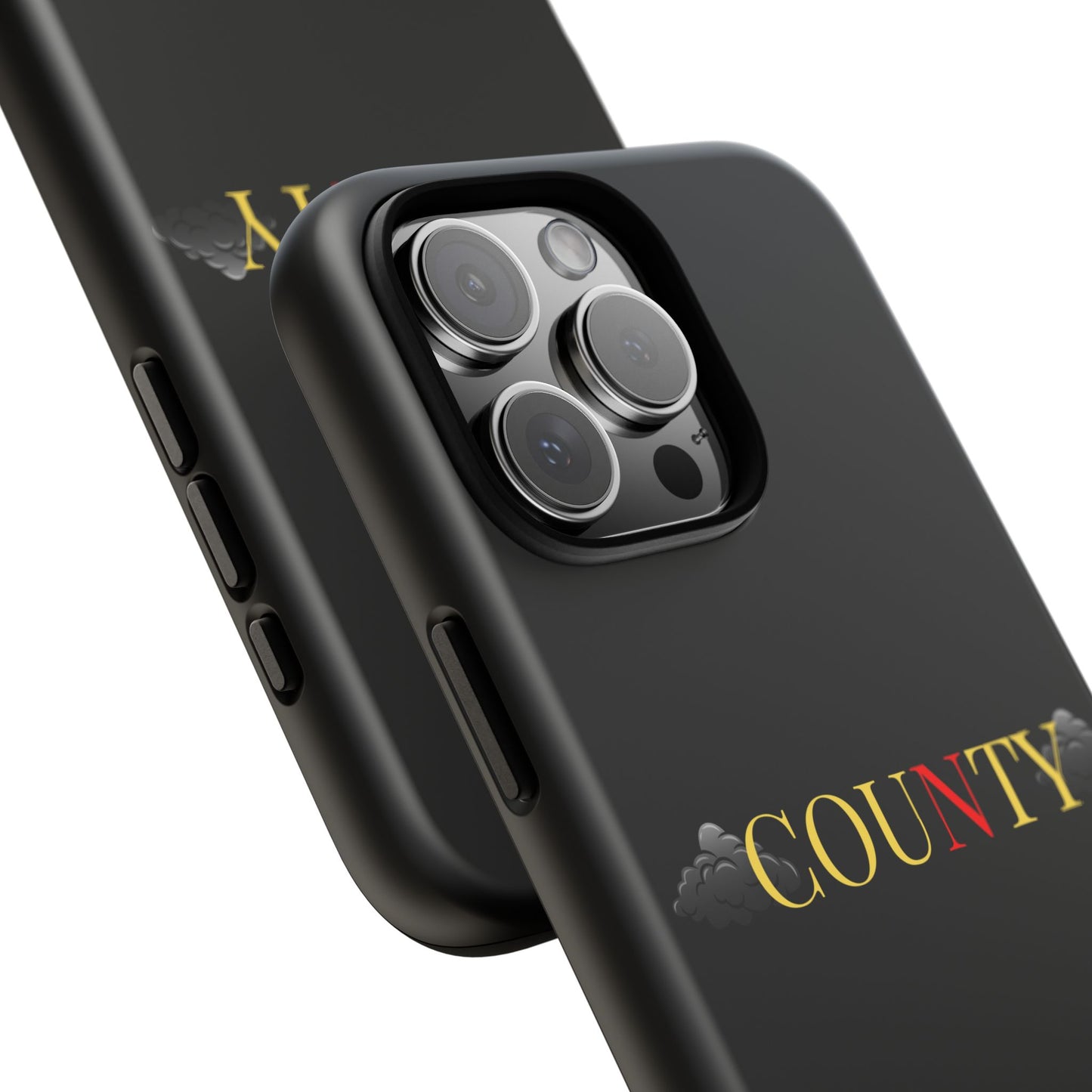 Stylish Phone Case - Tough Cases for County Lovers, Unique Gift for County Fans, Customizable Phone Accessories, Trendy Black Case, [...]
