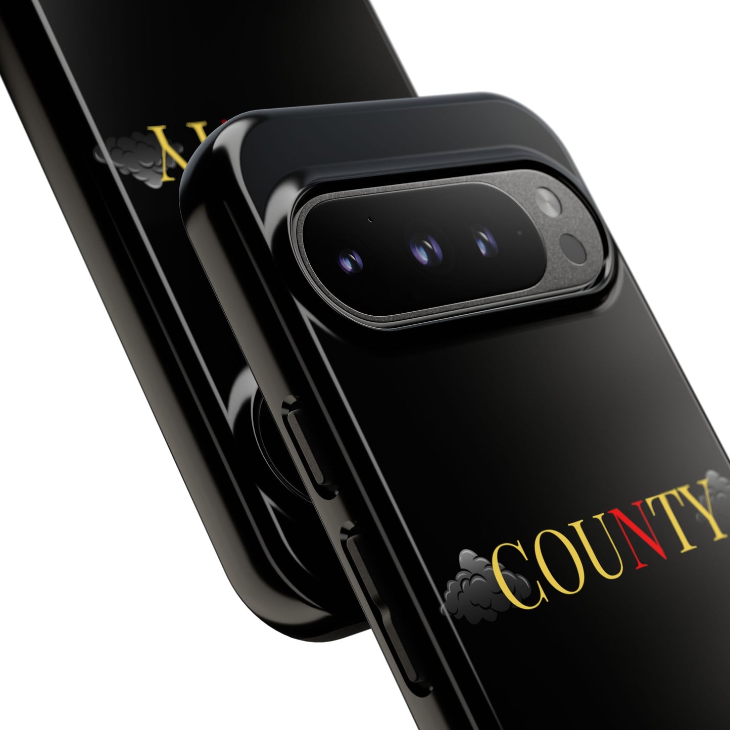 Stylish Phone Case - Tough Cases for County Lovers, Unique Gift for County Fans, Customizable Phone Accessories, Trendy Black Case, [...]