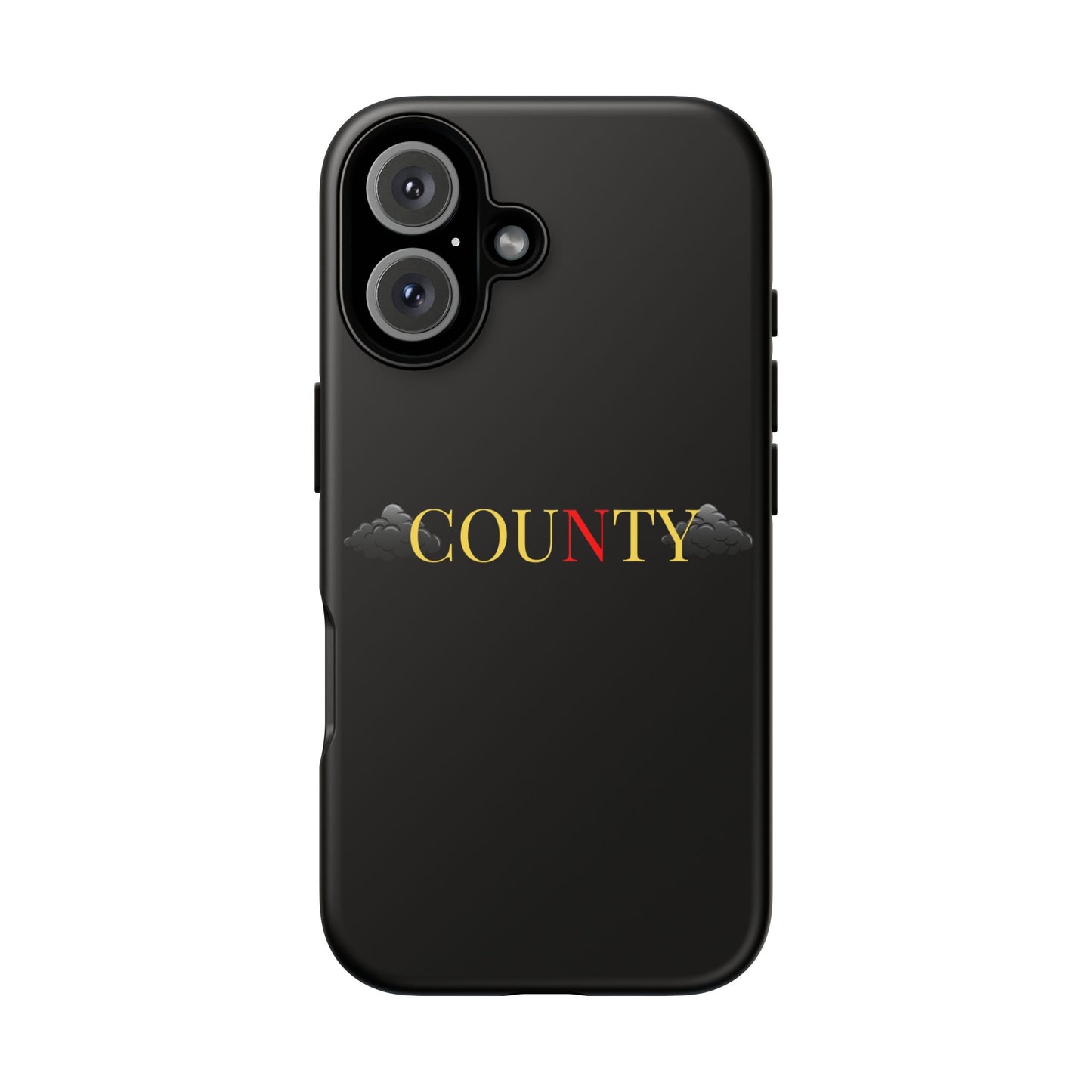 Stylish Phone Case - Tough Cases for County Lovers, Unique Gift for County Fans, Customizable Phone Accessories, Trendy Black Case, [...]