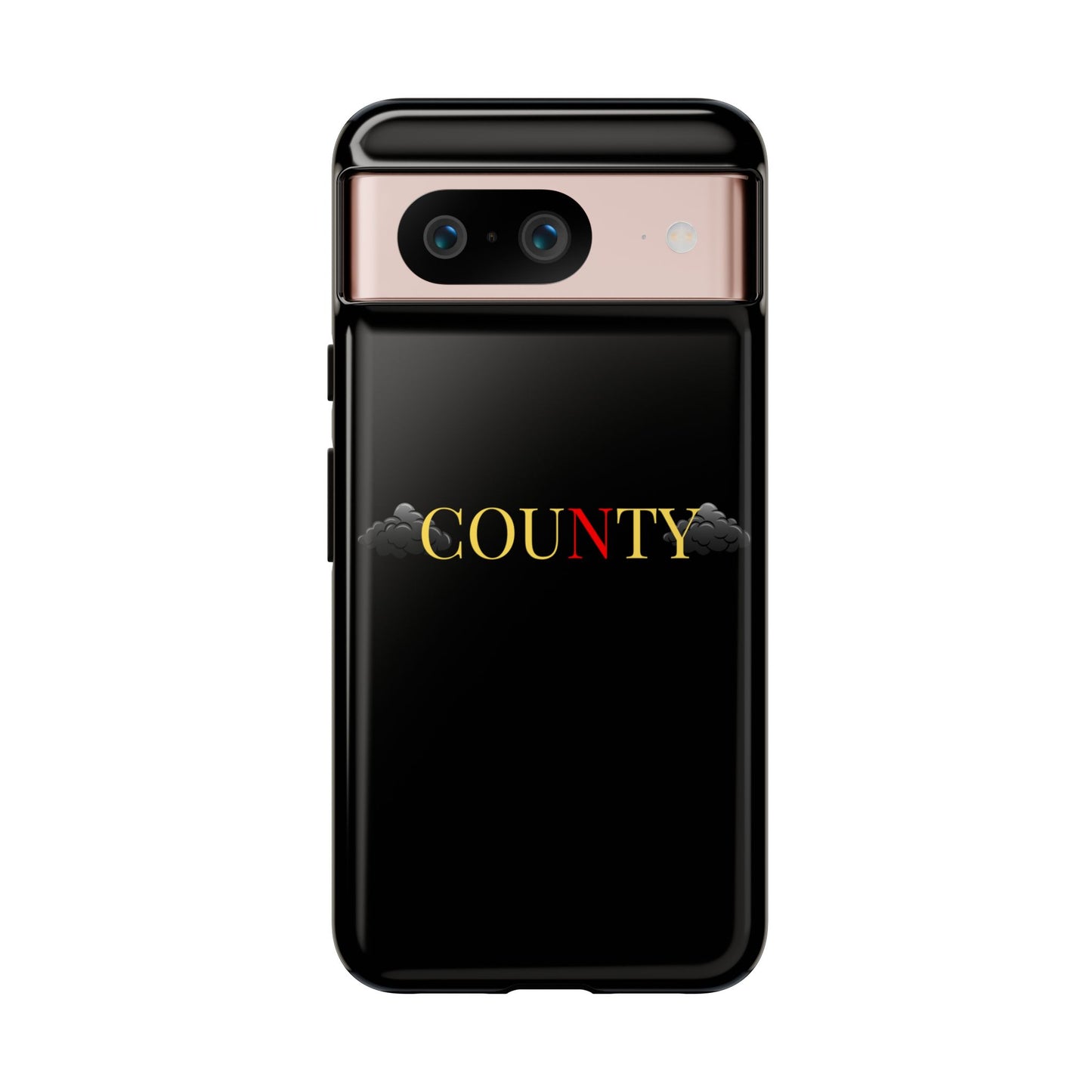 Stylish Phone Case - Tough Cases for County Lovers, Unique Gift for County Fans, Customizable Phone Accessories, Trendy Black Case, [...]