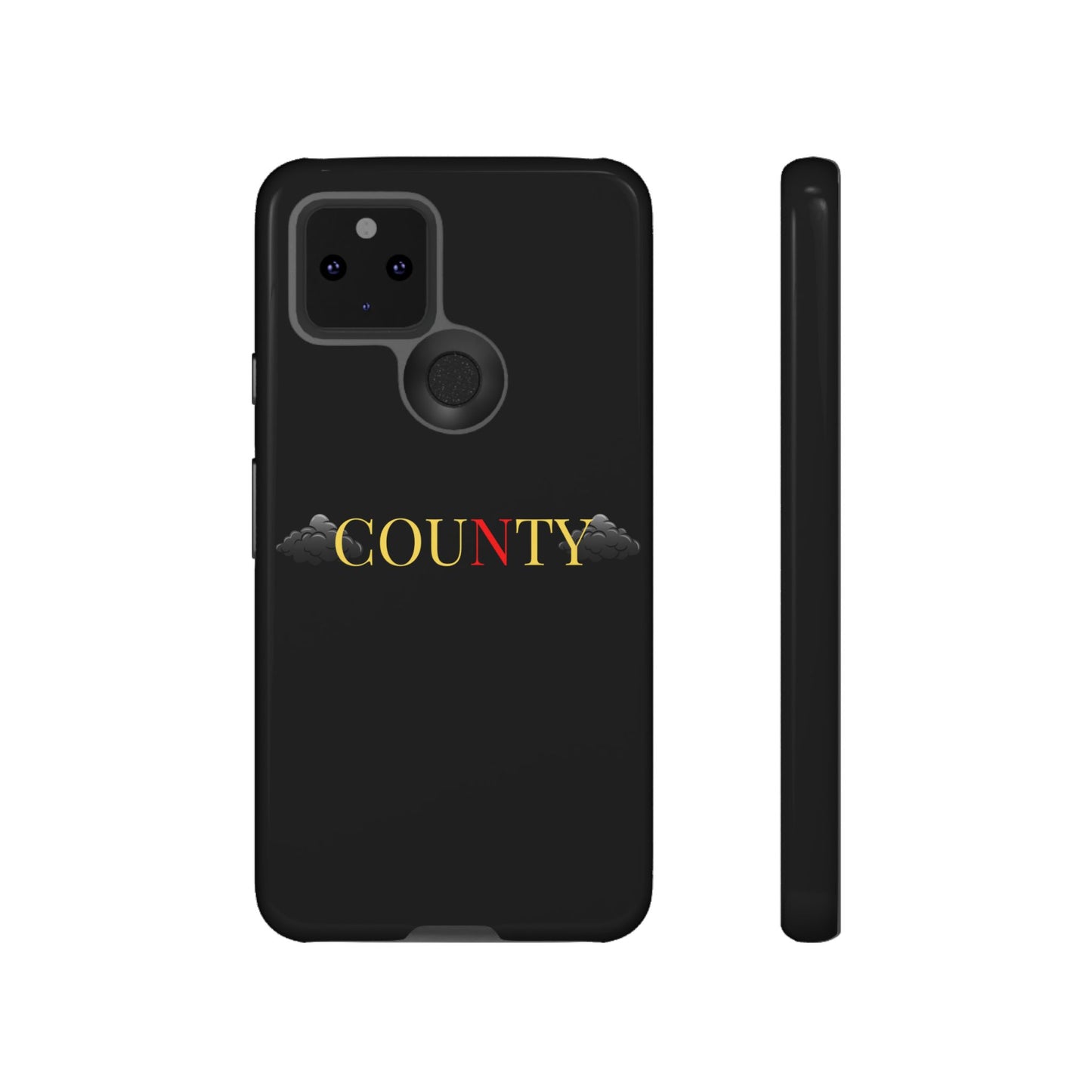 Stylish Phone Case - Tough Cases for County Lovers, Unique Gift for County Fans, Customizable Phone Accessories, Trendy Black Case, [...]