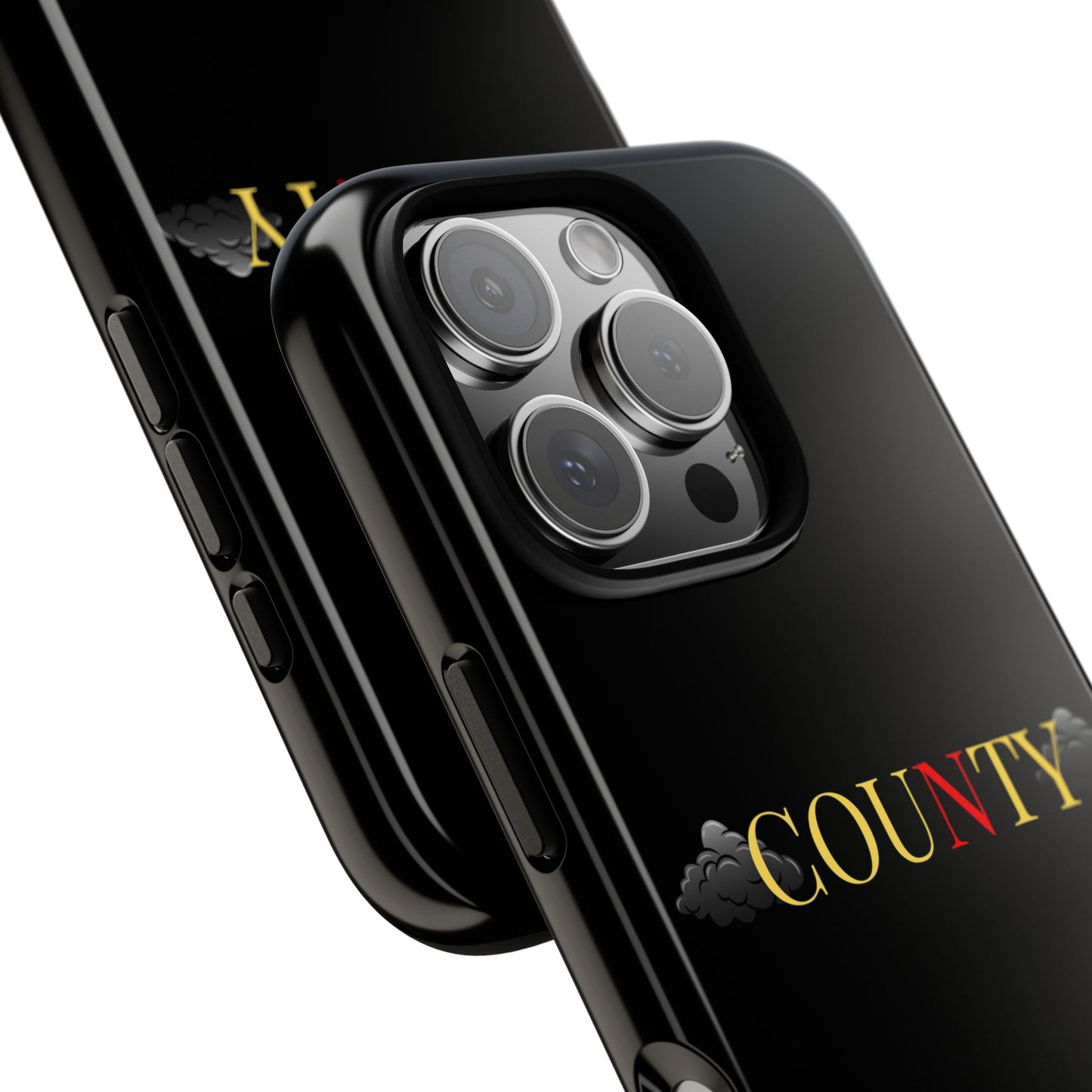 Stylish Phone Case - Tough Cases for County Lovers, Unique Gift for County Fans, Customizable Phone Accessories, Trendy Black Case, [...]