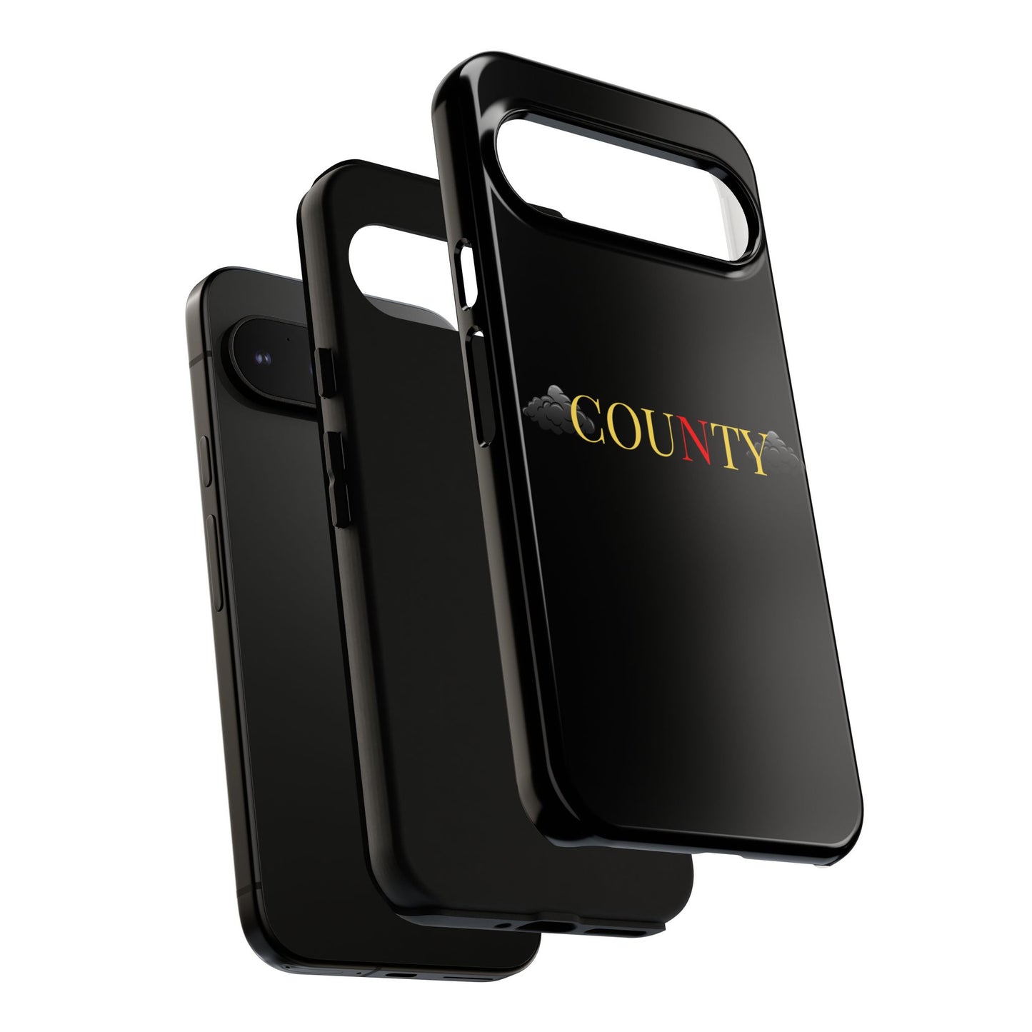 Stylish Phone Case - Tough Cases for County Lovers, Unique Gift for County Fans, Customizable Phone Accessories, Trendy Black Case, [...]